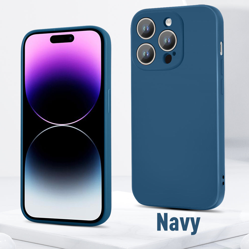 Silicone Bumper Case for Apple iPhone 13 12 11 Series